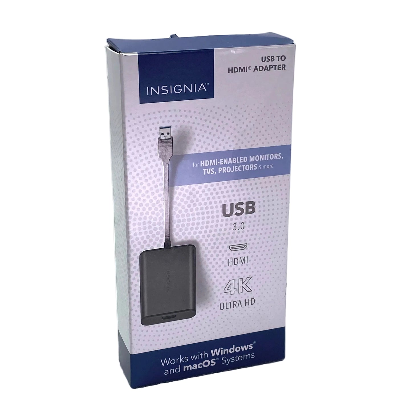Adaptador Insignia USB 3.0 a HDMI 4K