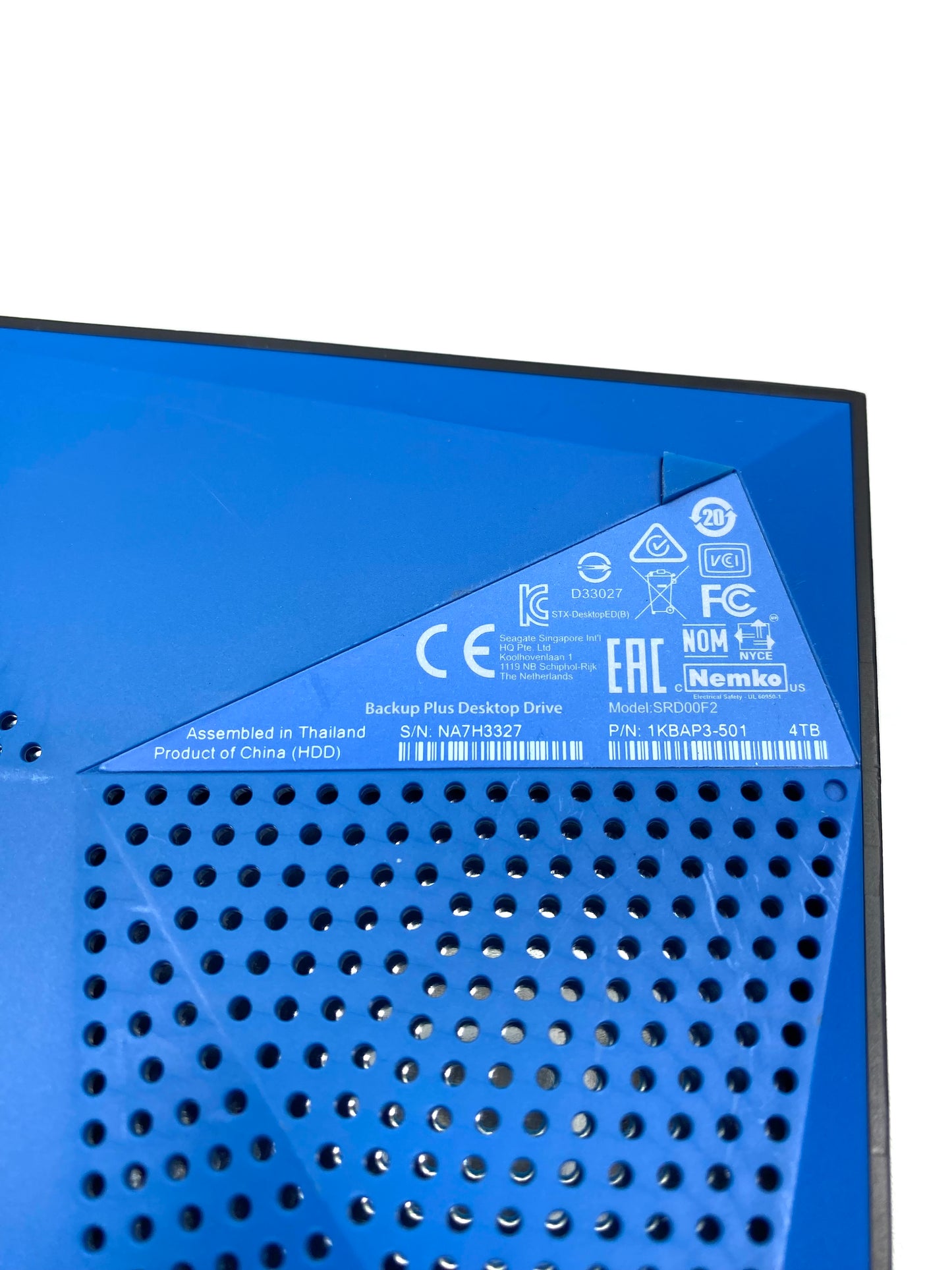 Seagate 4TB Disco Duro Externo USB 3.0 c/ Cables