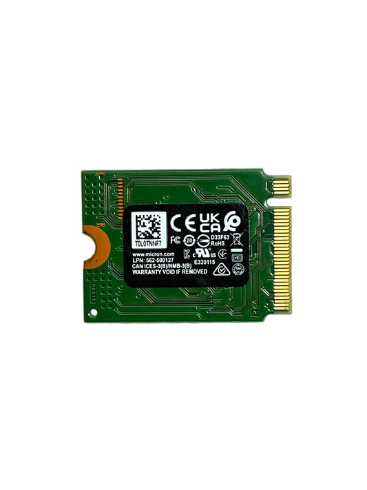 Disco Sólido Micron SSD M.2 NVMe Gen4 256GB