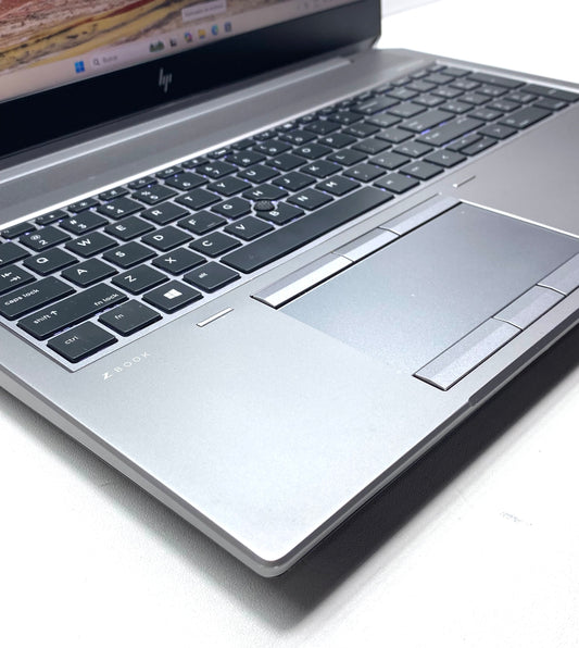 Laptop HP ZBook 15 G6 15.6" FHD i7-9750H 32GB 512GB SSD Quadro T2000 W11 Pro c/ cargador