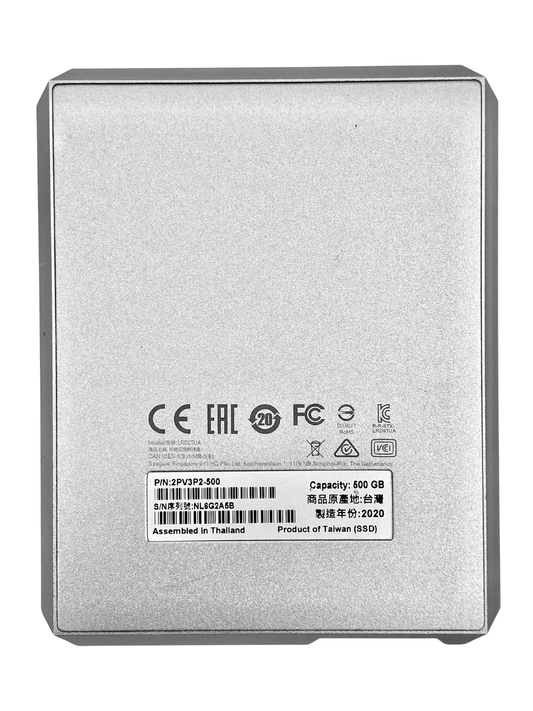 Disco Solido Externo Lacie LRD0TUA USB 500GB SSD