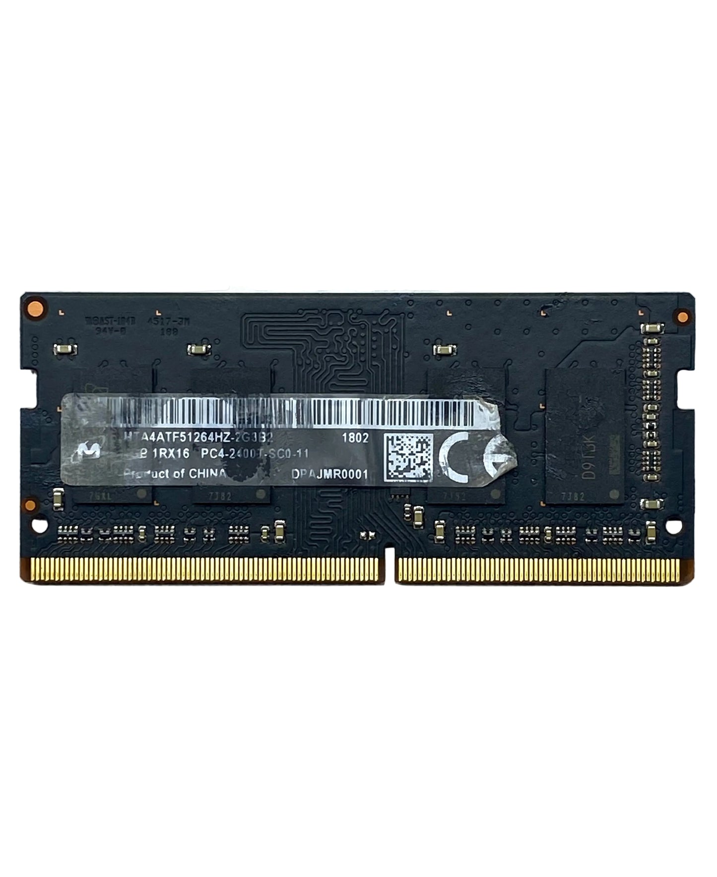 Memoria RAM Micron 4GB DDR4 2400MHz SODIMM