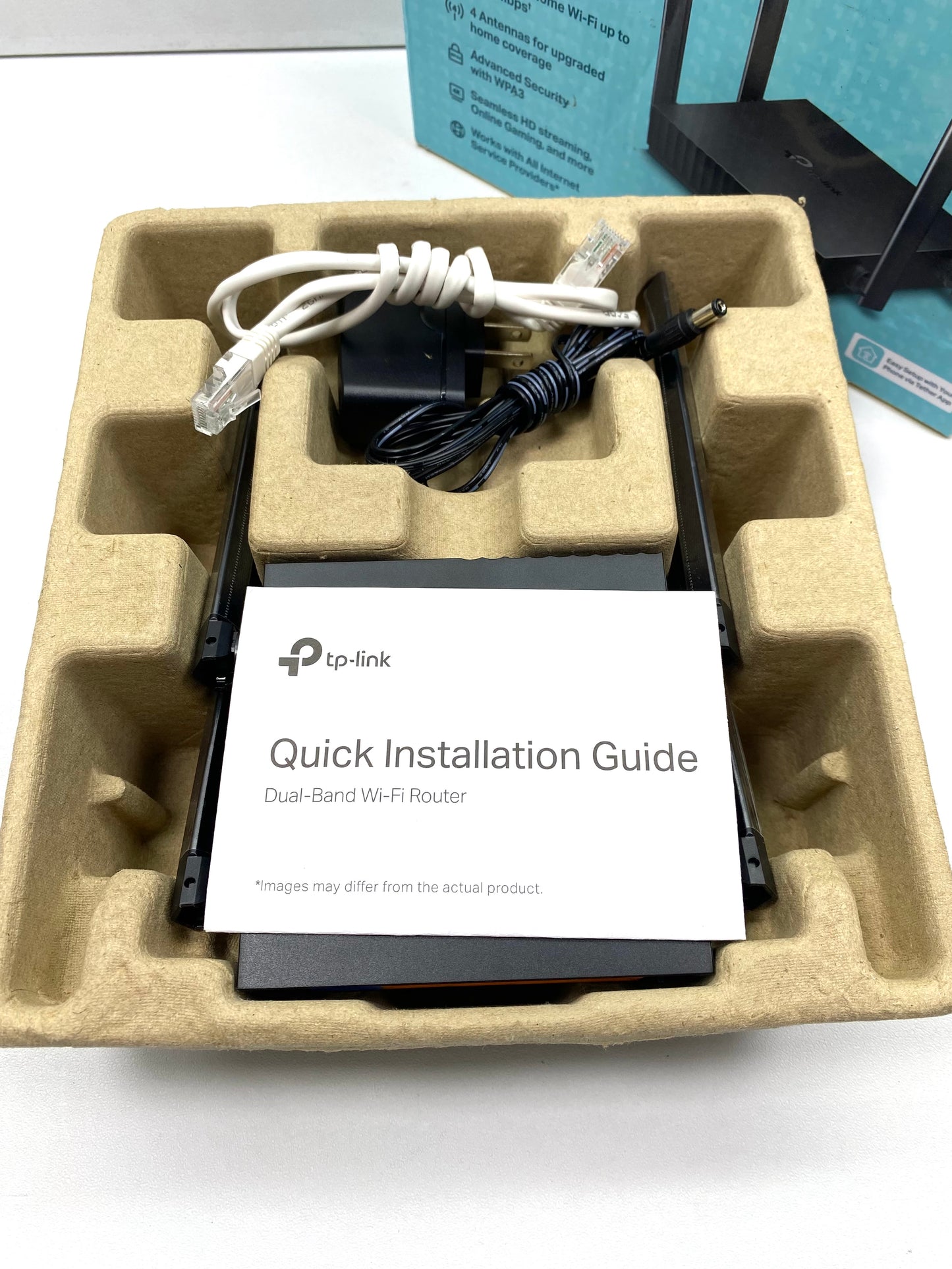 Router WiFi TP-Link AC1200 Dual Band c/ Caja