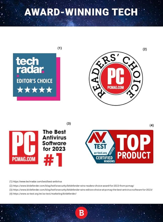 Antivirus Bitdefender Internet Security 1 Dispositivo Suscripción de 1 año PC