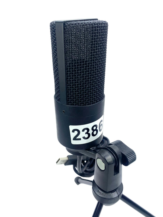 Micrófono Cardioide USB FIFINE K669B c/ Pedestal para Grabación en Estudio