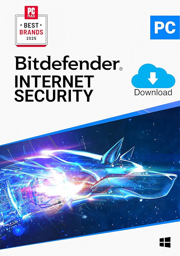 Antivirus Bitdefender Internet Security 1 Dispositivo Suscripción de 1 año PC