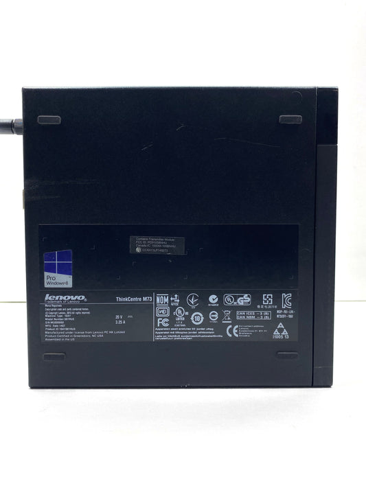 Desktop Lenovo ThinkCentre M73 Core i3-4130T 16GB RAM DDR3 276GB SSD WINDOWS 10 HOME c/ adaptador