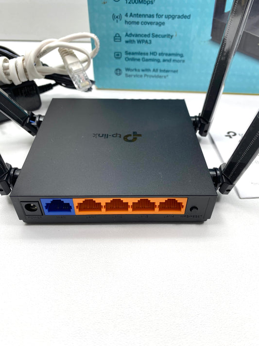 Router WiFi TP-Link AC1200 Dual Band c/ Caja