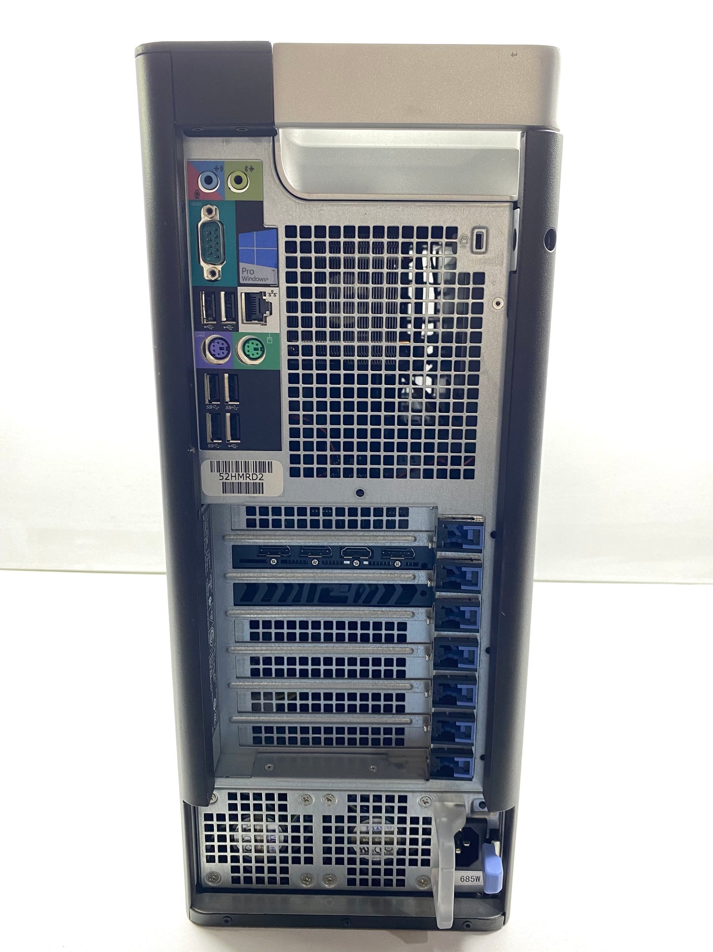 Desktop Dell Precision 5810 Xeon E5-1650 v3 128GB RAM DDR4 1TB SSD + 2TB HDD WINDOWS 11 PRO c/ adaptador
