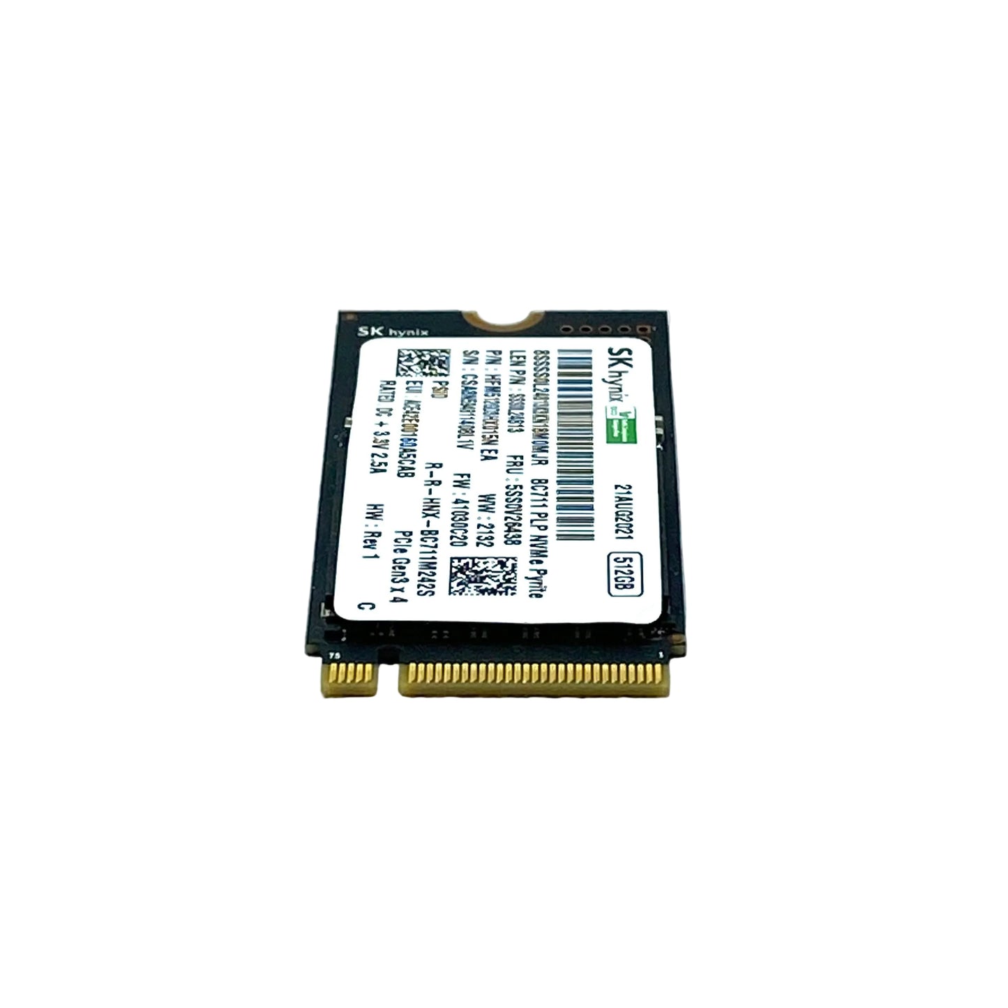 Disco Sólido SK Hynix SSD M.2 NVMe 512GB