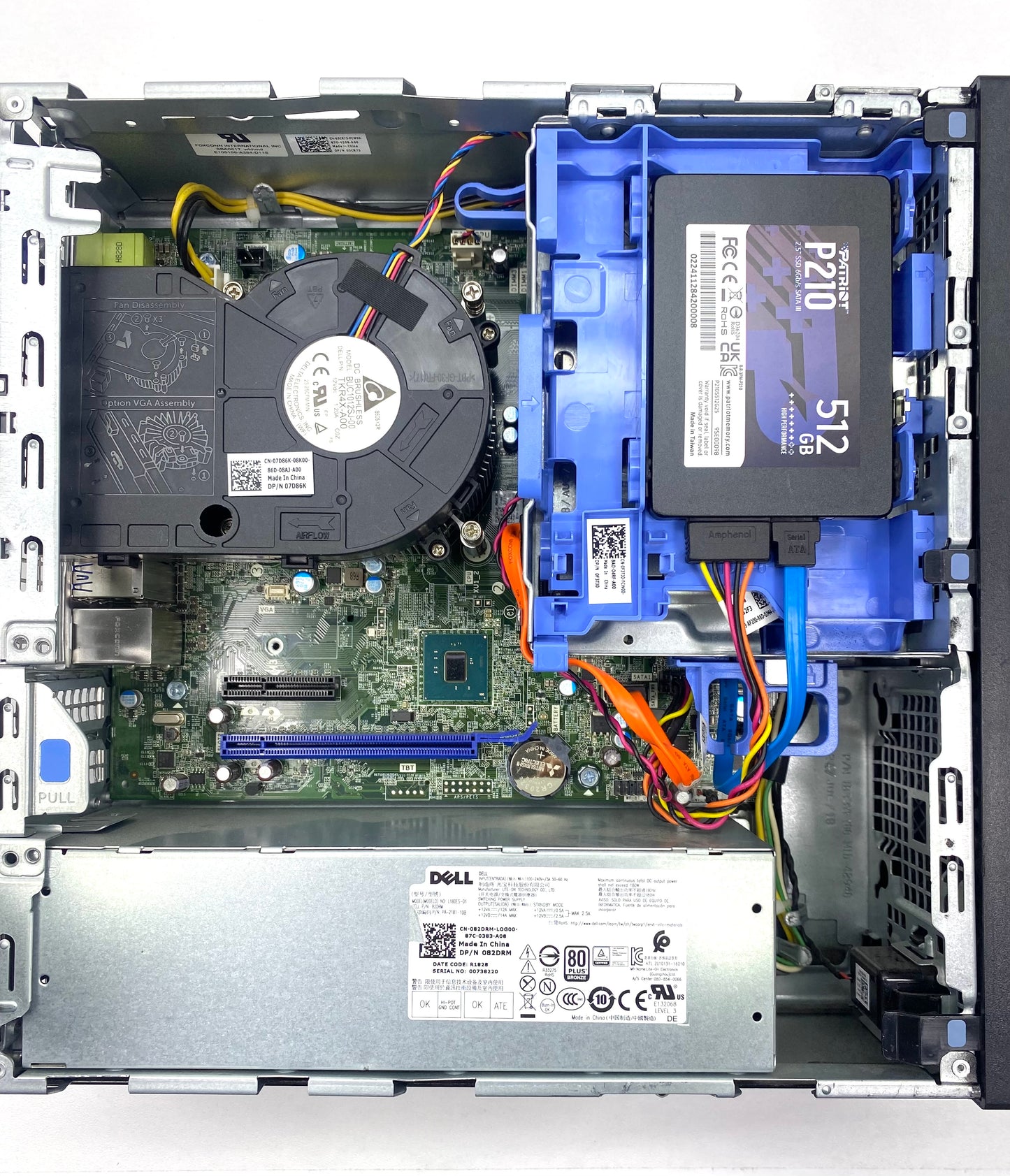 Desktop Dell OptiPlex 5050 SFF Core i7-6700 16GB RAM DDR4 512GB SSD WINDOWS 11 PRO c/ adaptador