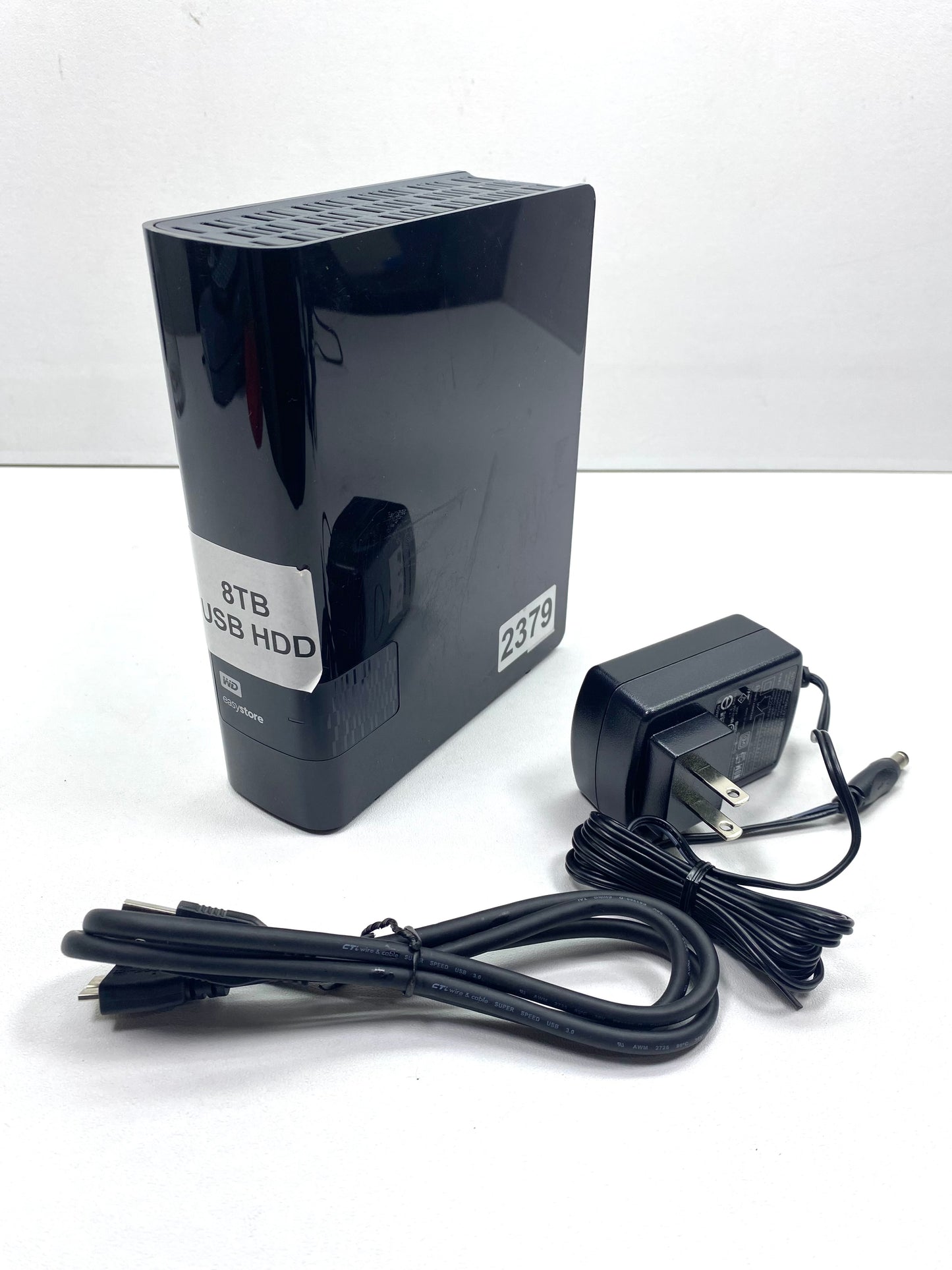 Disco Duro Externo 8TB USB 3.0 c/ Cable SATA y Adaptador