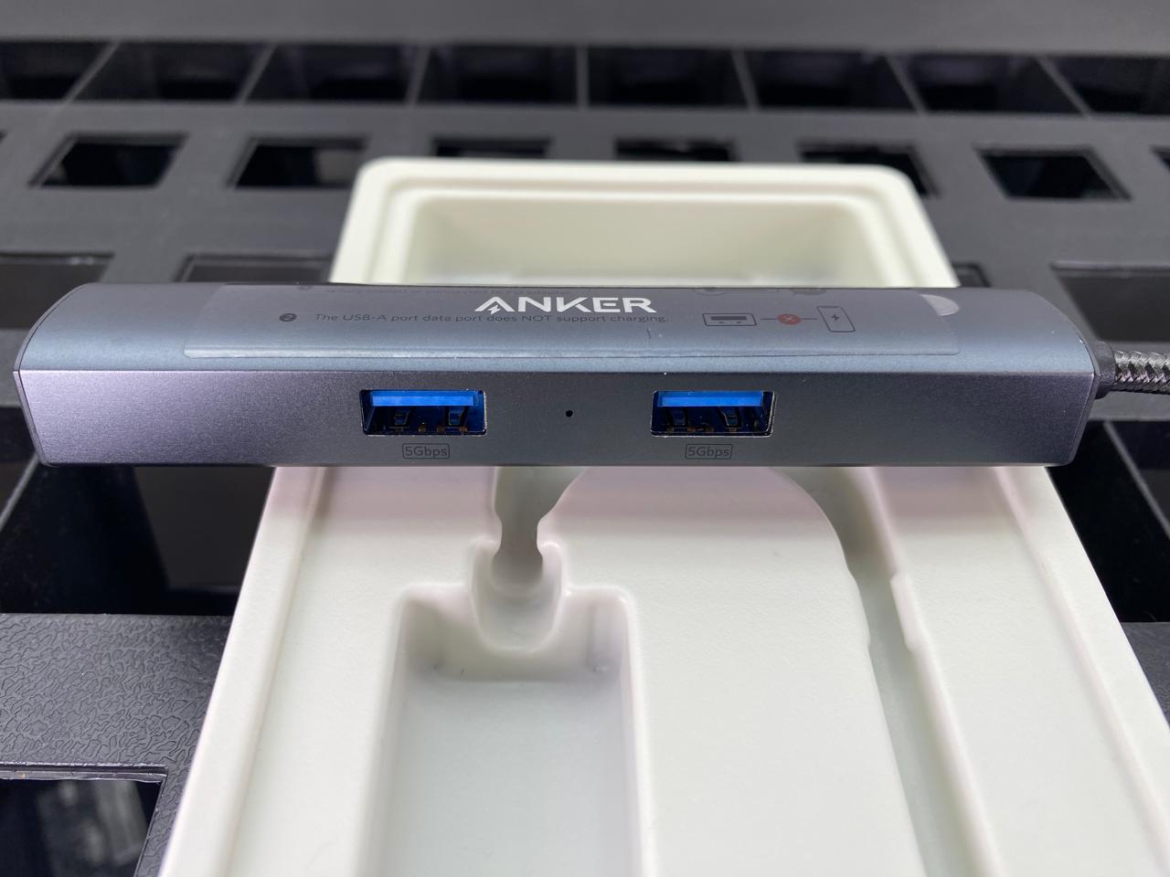 Anker PowerExpand 5 en 1 USB-C Hub con HDMI, 3x USB-A 3.0 y Ethernet