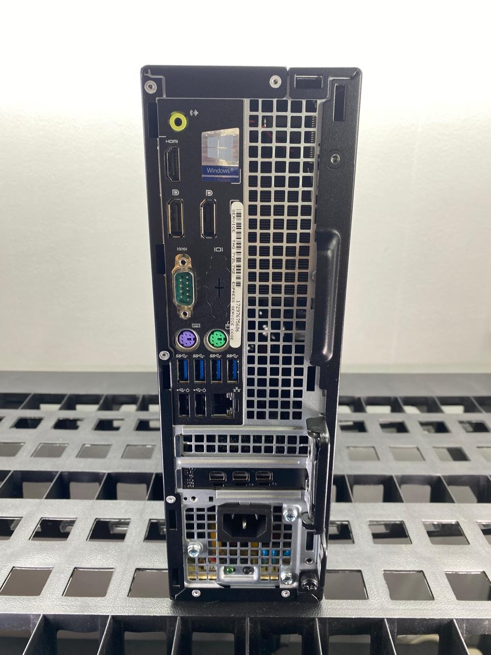 Desktop Dell Precision 3420 Xeon E3-1225 v5 32GB RAM 256GB NVMe SSD + 500GB HDD WIN 11 c/cargador