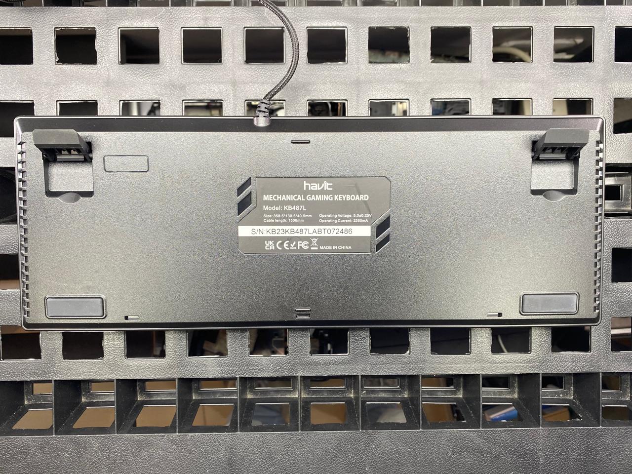Havic Teclado Mecánico KB487L de Cable USB