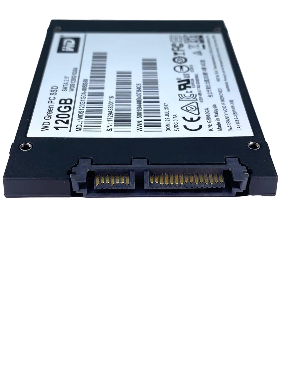 Disco Duro Interno SSD 120GB WD, Kingston o SanDisk SATA 2.5"
