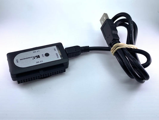 Lector Externo KingWin EZ-Connect USI-2535 USB 2.0 a SATA / IDE c/ Adaptador y CD