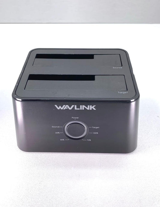 Lector Externo Doble Wavlink Docking HDD/SSD USB 3.0 Clonador