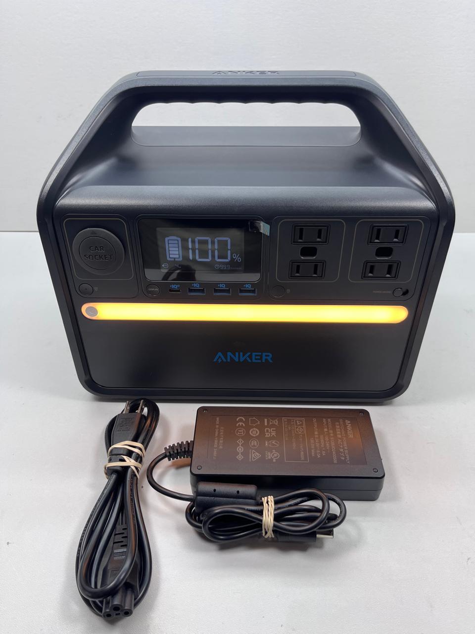 Estación de Energía Portátil Anker 535 512Wh 500W Open Box c/ Adaptador