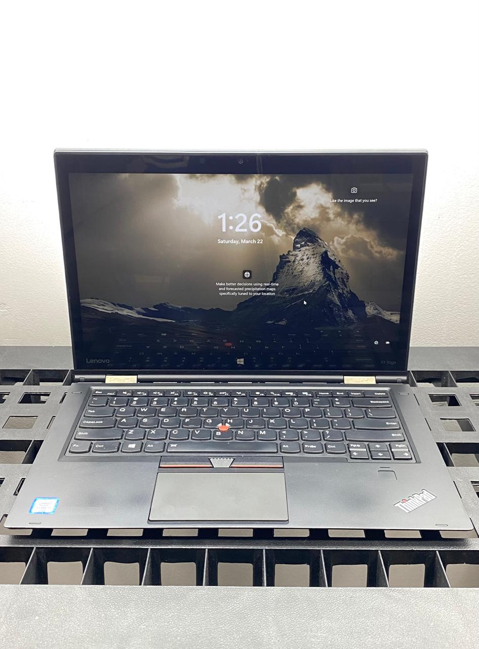 Laptop Lenovo ThinkPad X1 Yoga 14" 1920x1080 (FHD) Core i7-6500U 8GB RAM DDR3 256GB NVMe SSD WINDOWS 11 PRO c/ cargador