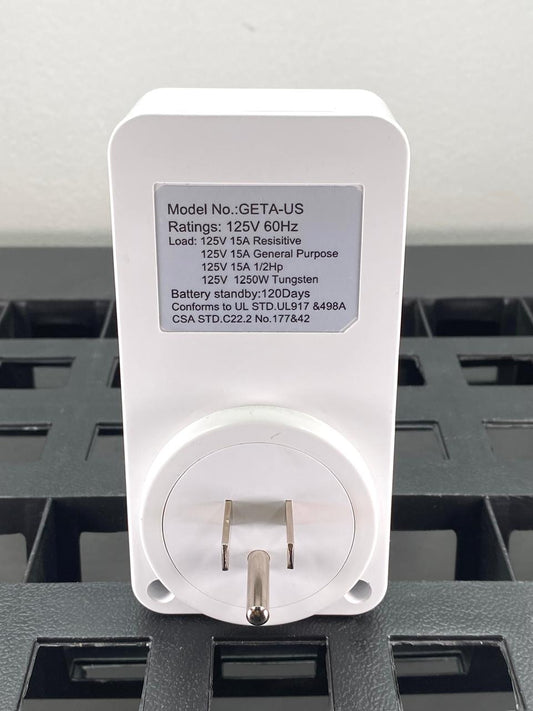 Enchufe Temporizador Digital GETA-US 125V Programable