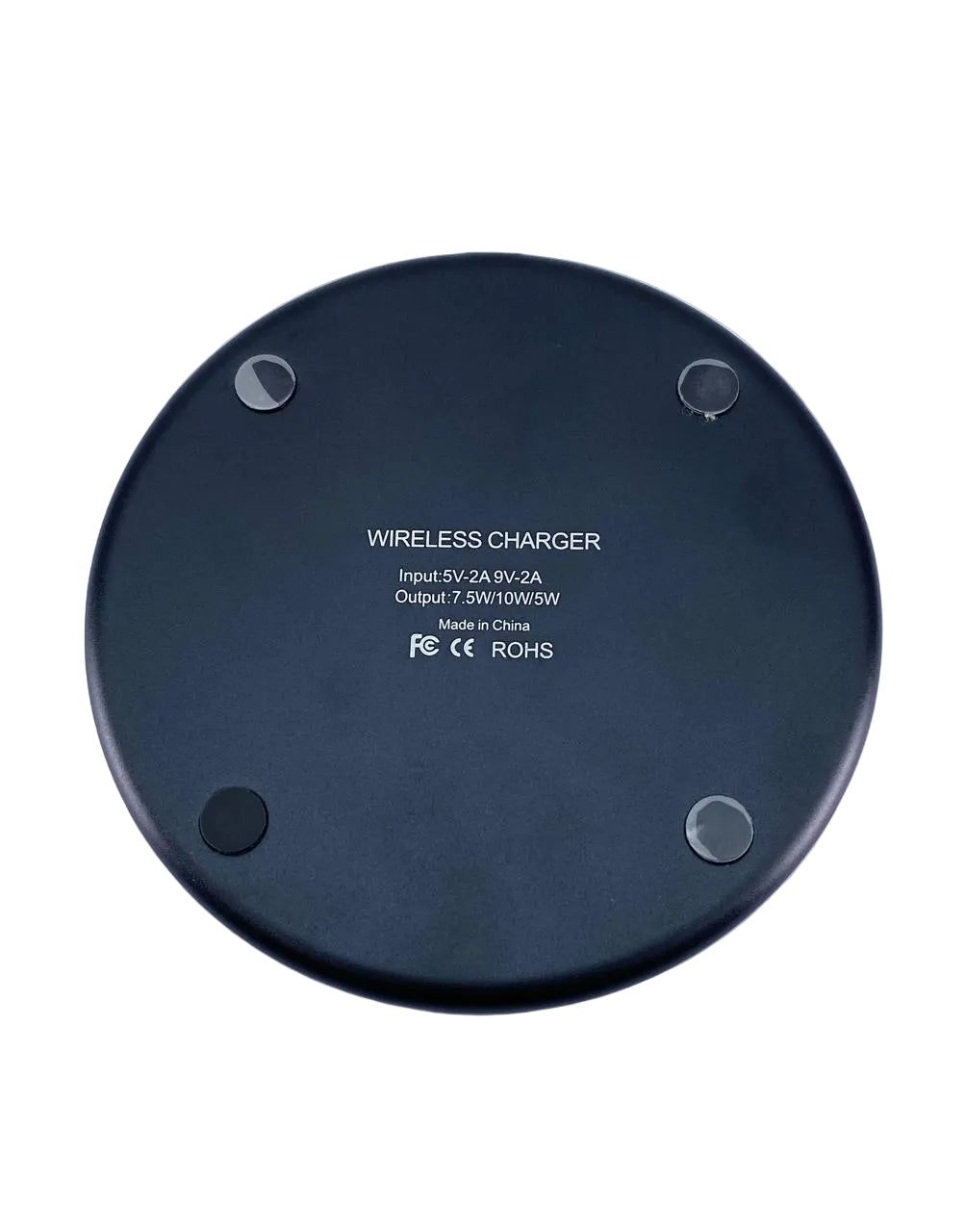 Cargador Inalámbrico Fast Charger 10W c/ Cable Mini-USB