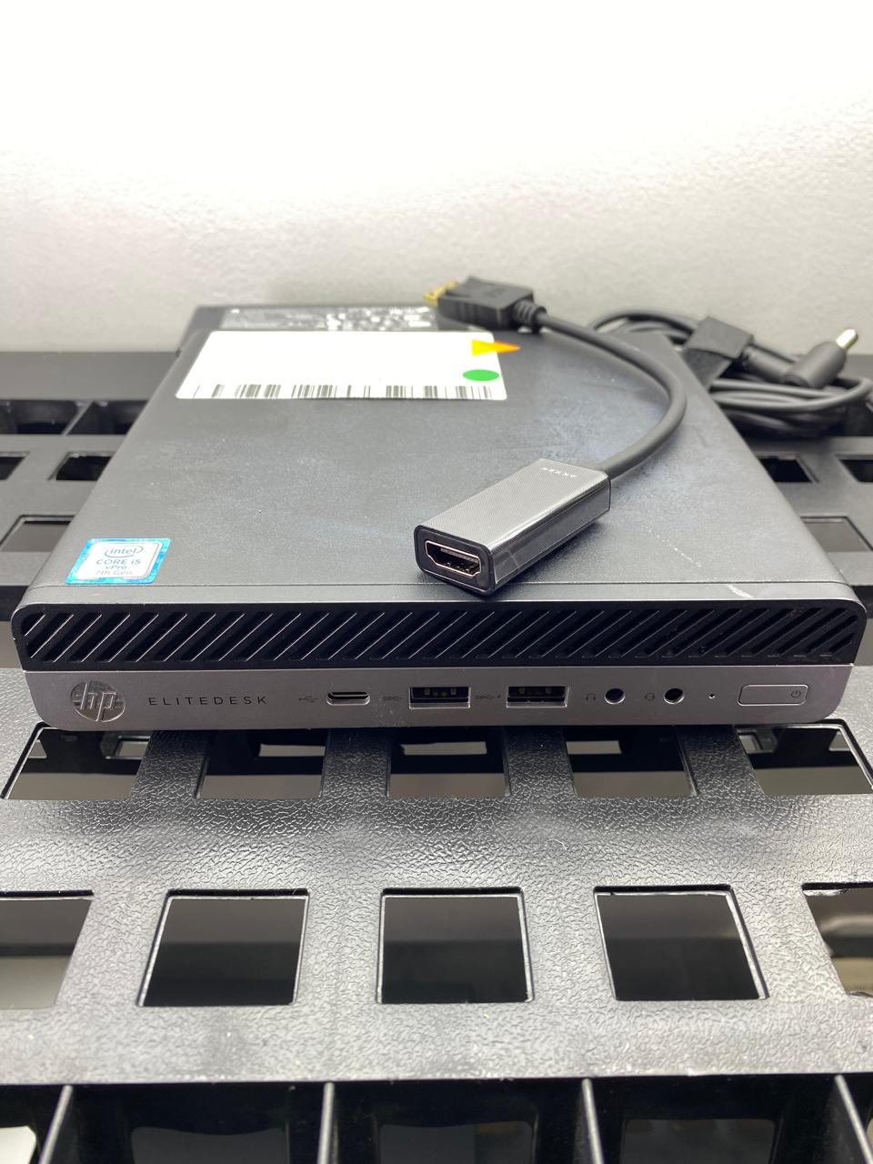 Desktop HP EliteDesk 800 G3 Core i5-7500T 16GB RAM 120GB SSD WINDOWS 11 PRO c/cargador