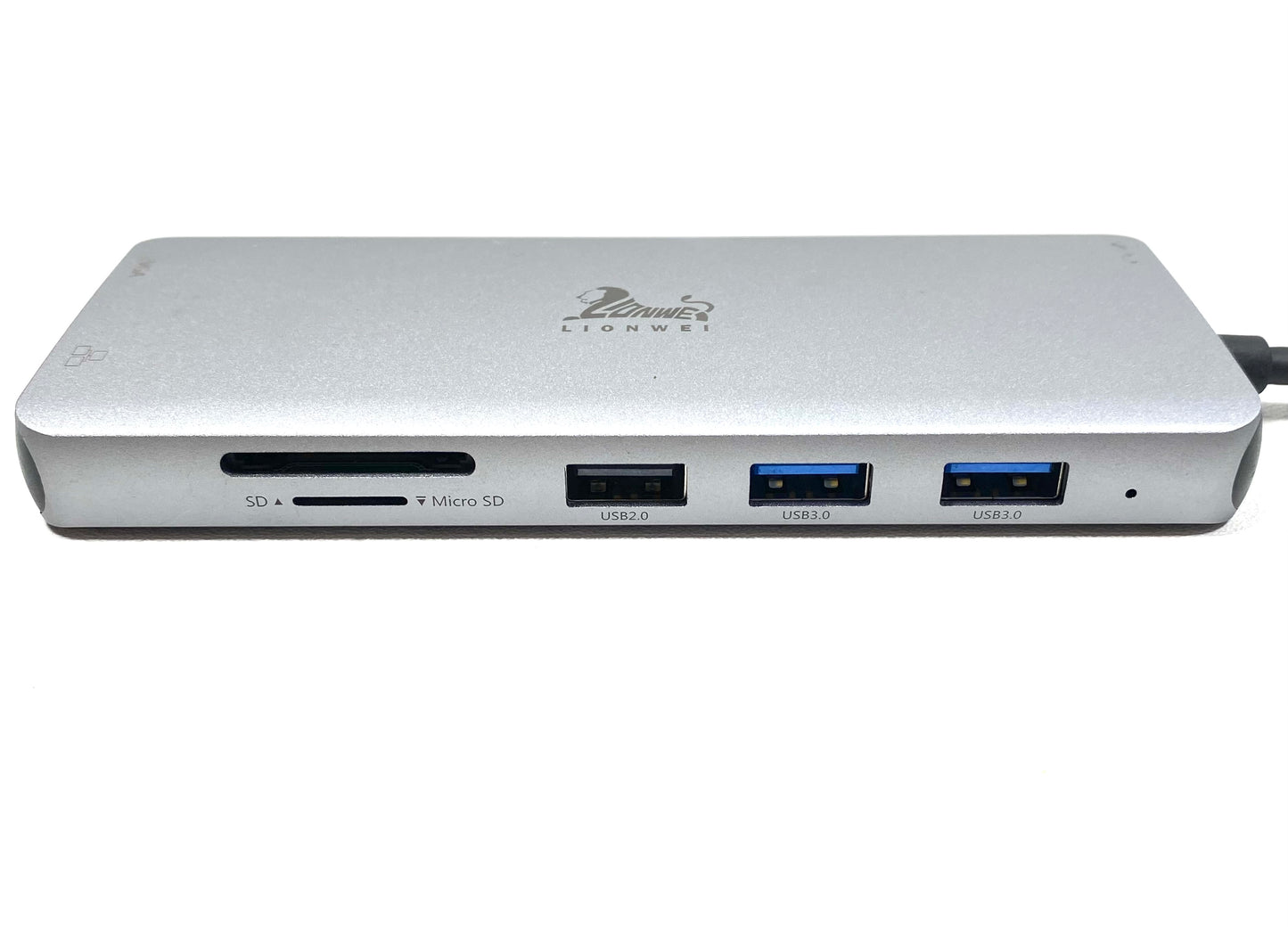 Docking Station USB-C Lionwei 12 en 1 HDMI VGA RJ45
