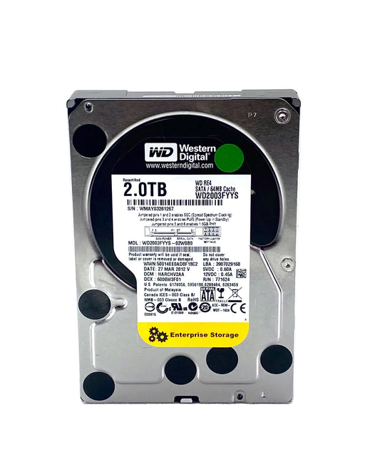 Disco Duro WD 2TB SATA 3.5" 7200RPM WD2003FYYS