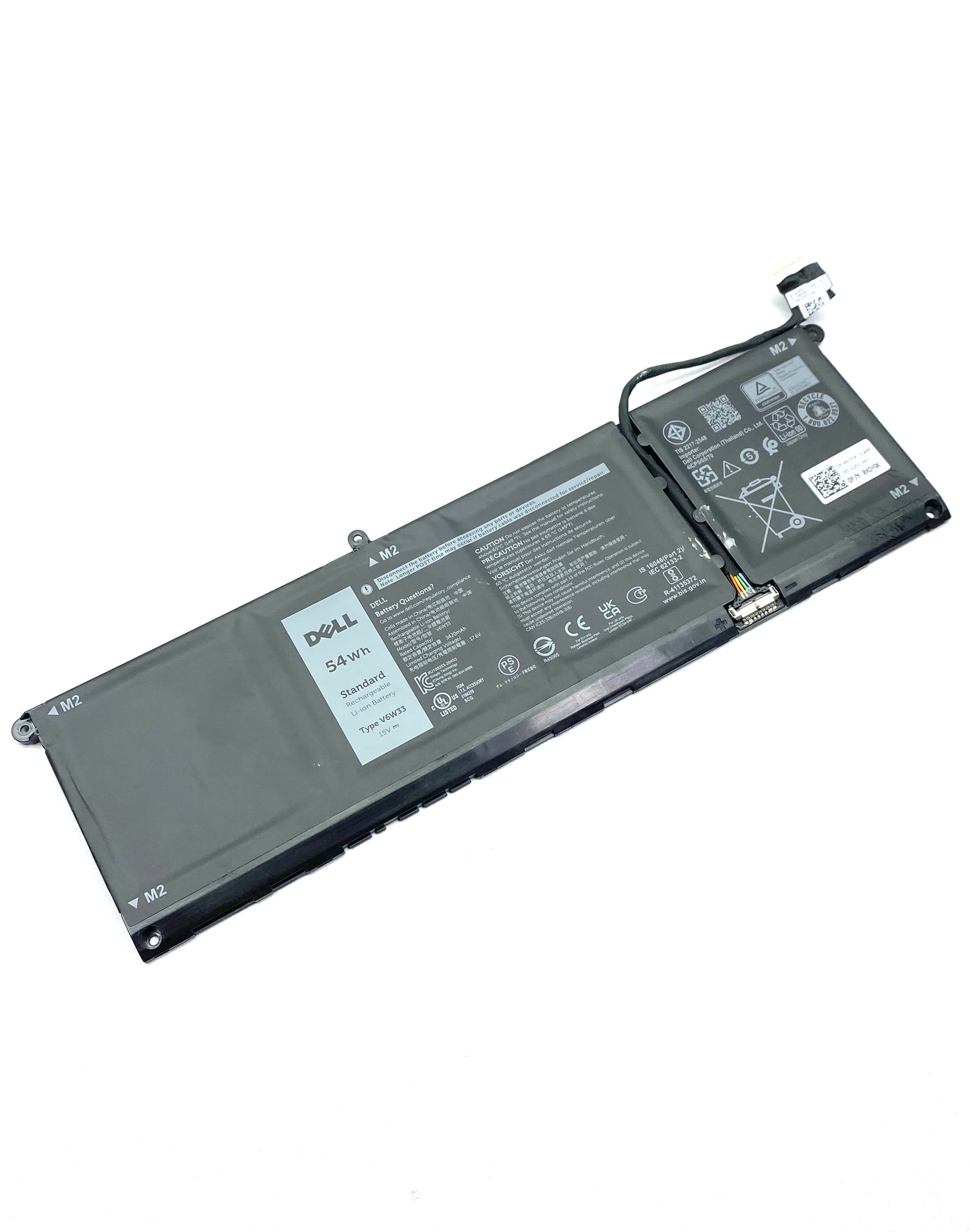 Batería Dell 54Wh Type V6W33 15V PARTE