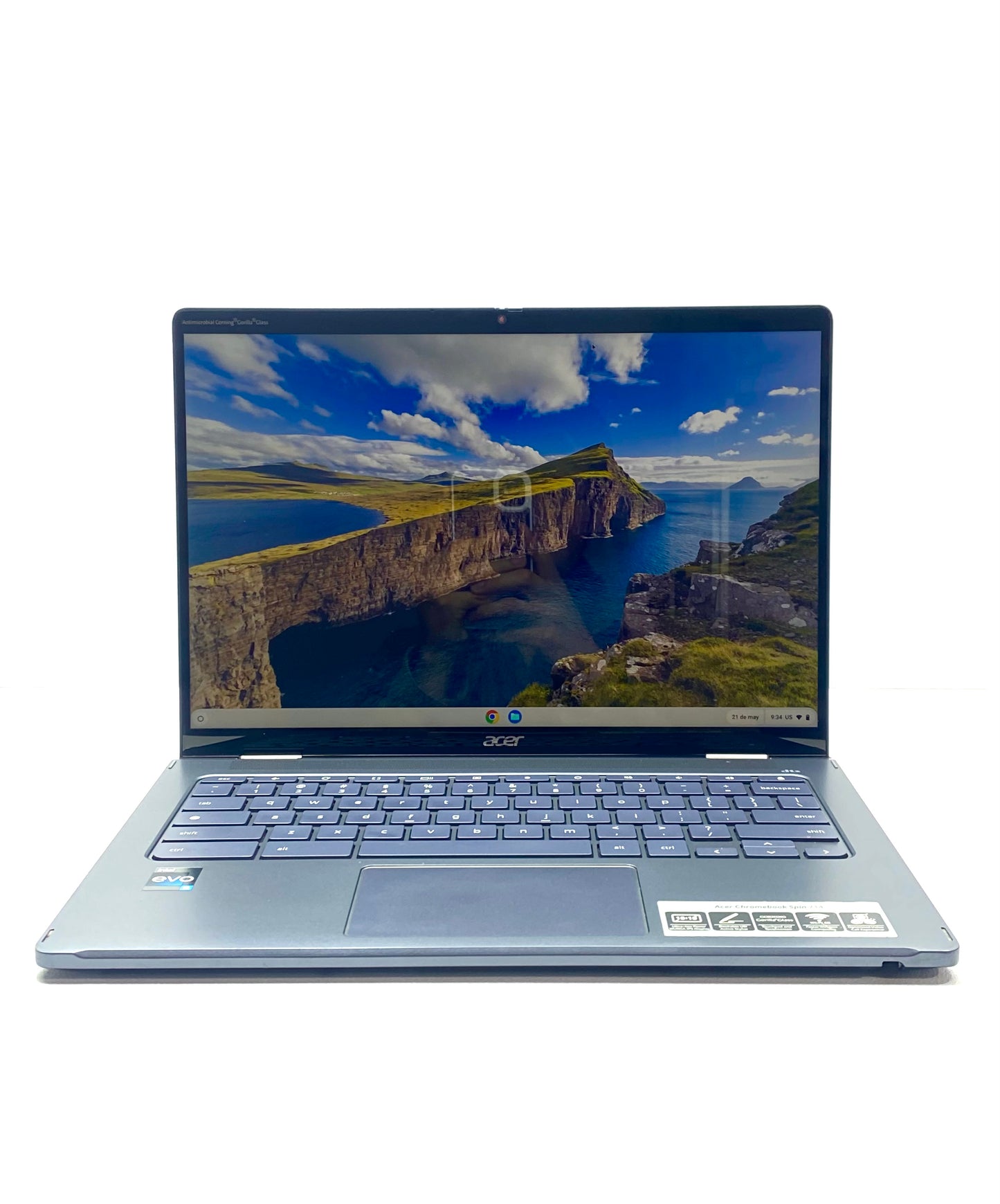 Laptop Acer Chromebook Spin 714 14" i5-1235U 8GB DDR4 256GB SSD CHROME OS c/ cargador