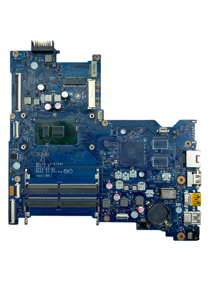 Placa Madre HP LA-D704P para Laptop 15-AY091MS Core i3-6100U 2.3GHz