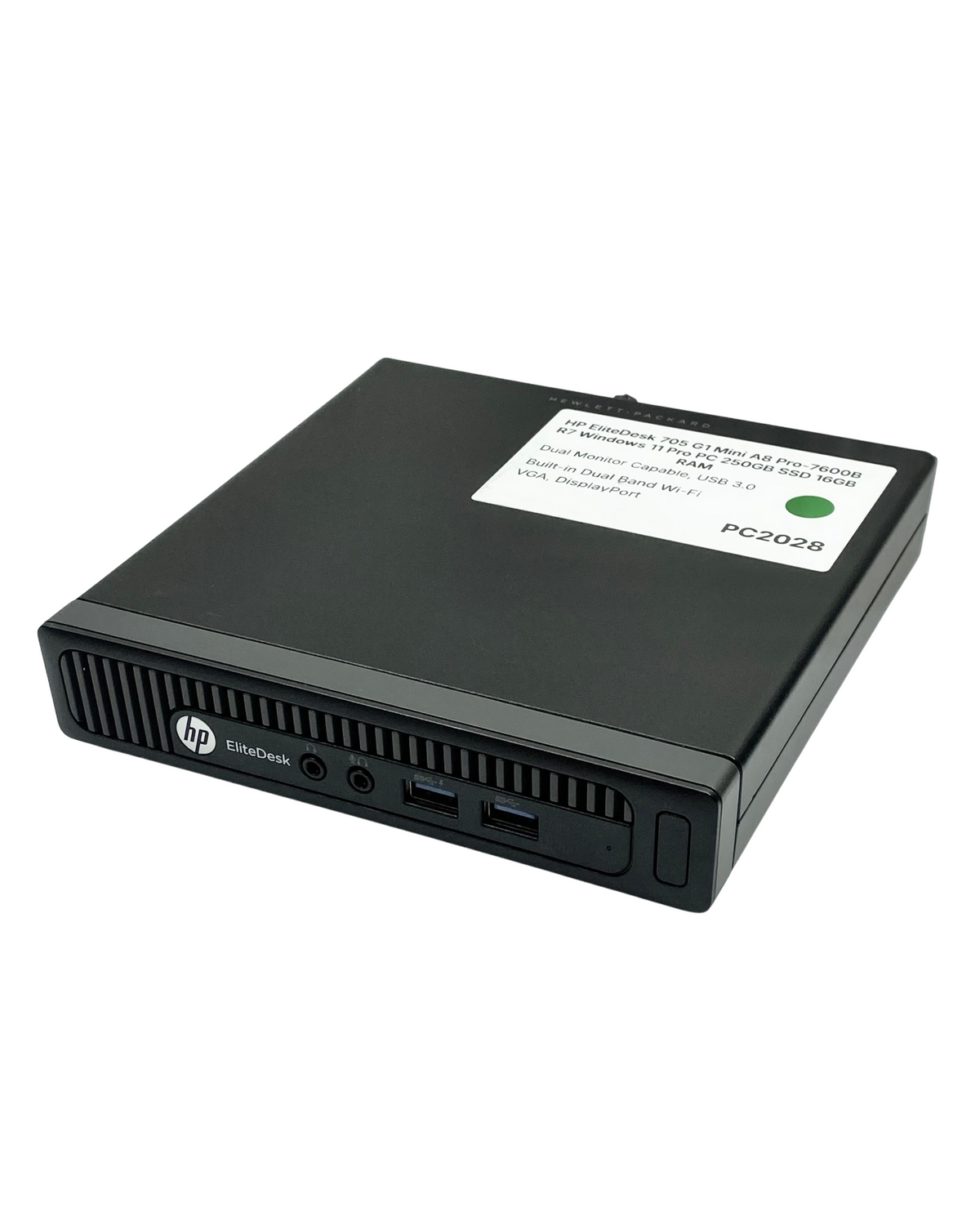 Desktop HP EliteDesk 705 G1 A8 16GB DDR3 250GB SSD WINDOWS11 c/ adaptador