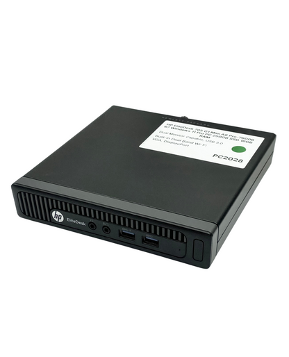 Desktop HP EliteDesk 705 G1 A8 16GB DDR3 250GB SSD WINDOWS11 c/ adaptador
