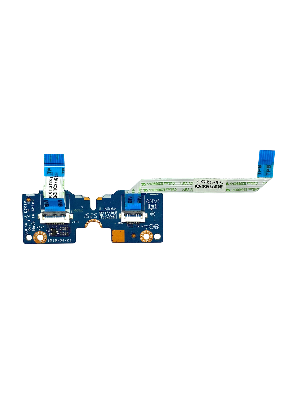 Placa de Botones Touchpad HP LS-D701P 43505Q32L01 para HP 250 G5
