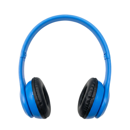 Audífonos Bluetooth Gems WOE24HPB Blue c/ cable
