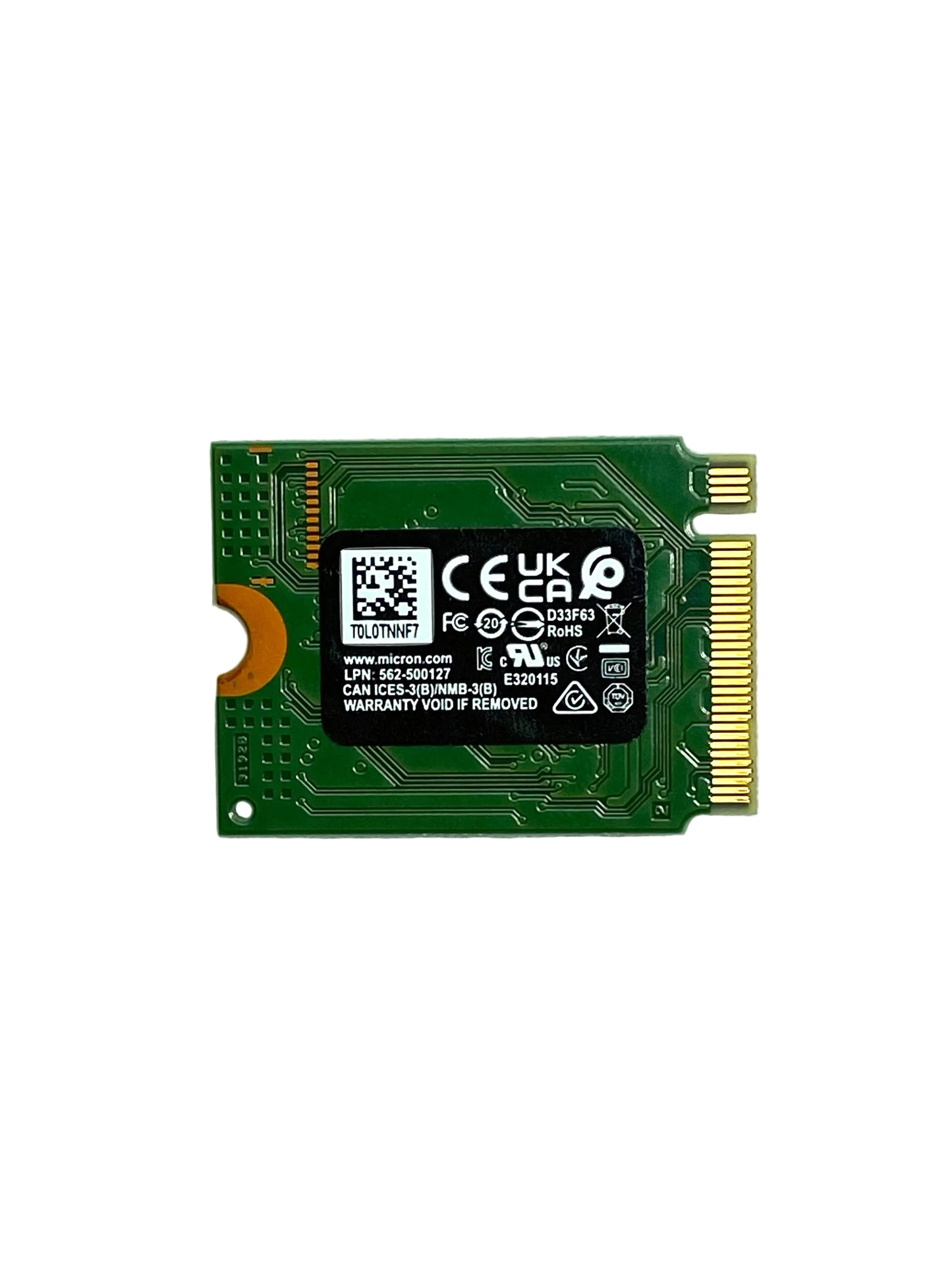 Disco Sólido Micron SSD M.2 NVMe Gen4 256GB