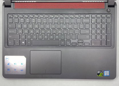 Laptop Dell Inspiron 7559 15.6" 3840x2160 (4K) Core i7-6700HQ 16GB RAM DDR3L 256GB SSD WINDOWS 11 PRO c/ cargador DETALLE