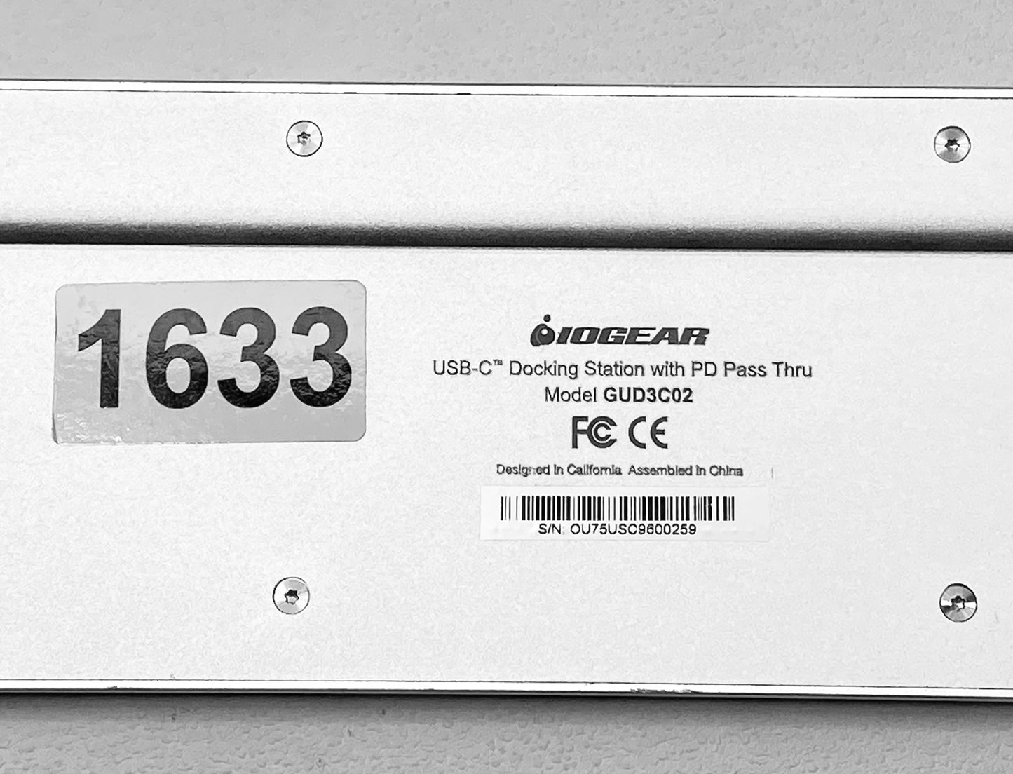 Docking Station IOGEAR USB-C GUD3C02