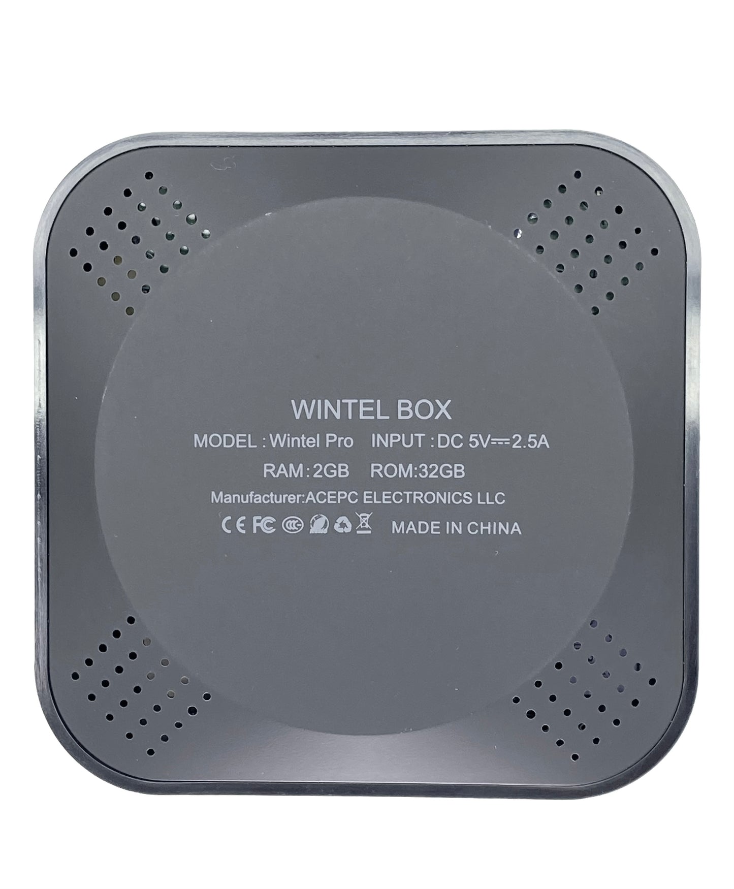 Desktop Wintel Box Atom x5-Z8350 2GB RAM DDR3L 32GB SSD WINDOWS 10 PRO c/ adaptador