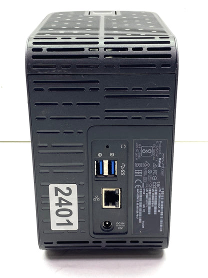 Servidor NAS Western Digital My Cloud EX2 Ultra 12TB (2x6TB) Gigabit c/ Fuente y Cable Ethernet