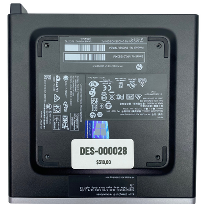 Desktop HP ProDesk 405 G4 Ryzen 5 Pro 2400 GE WINDOWS 11 PRO 256GB NVMe SSD, 16GB RAM c/  adaptador