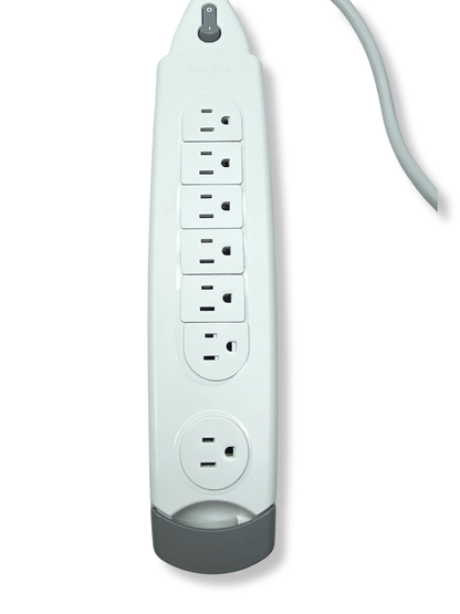 Regleta Belkin F9H700-05 7 Tomas 785J c/ Protección Sobretensión y Cable 1.5m