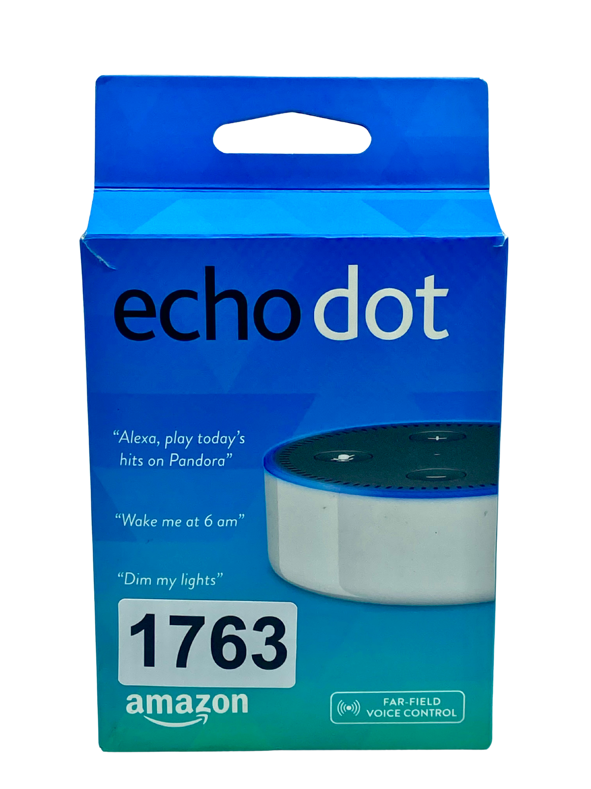 Altavoz Inteligente Alexa Echo Dot 2da Gen RS03QR c/ adaptador y caja