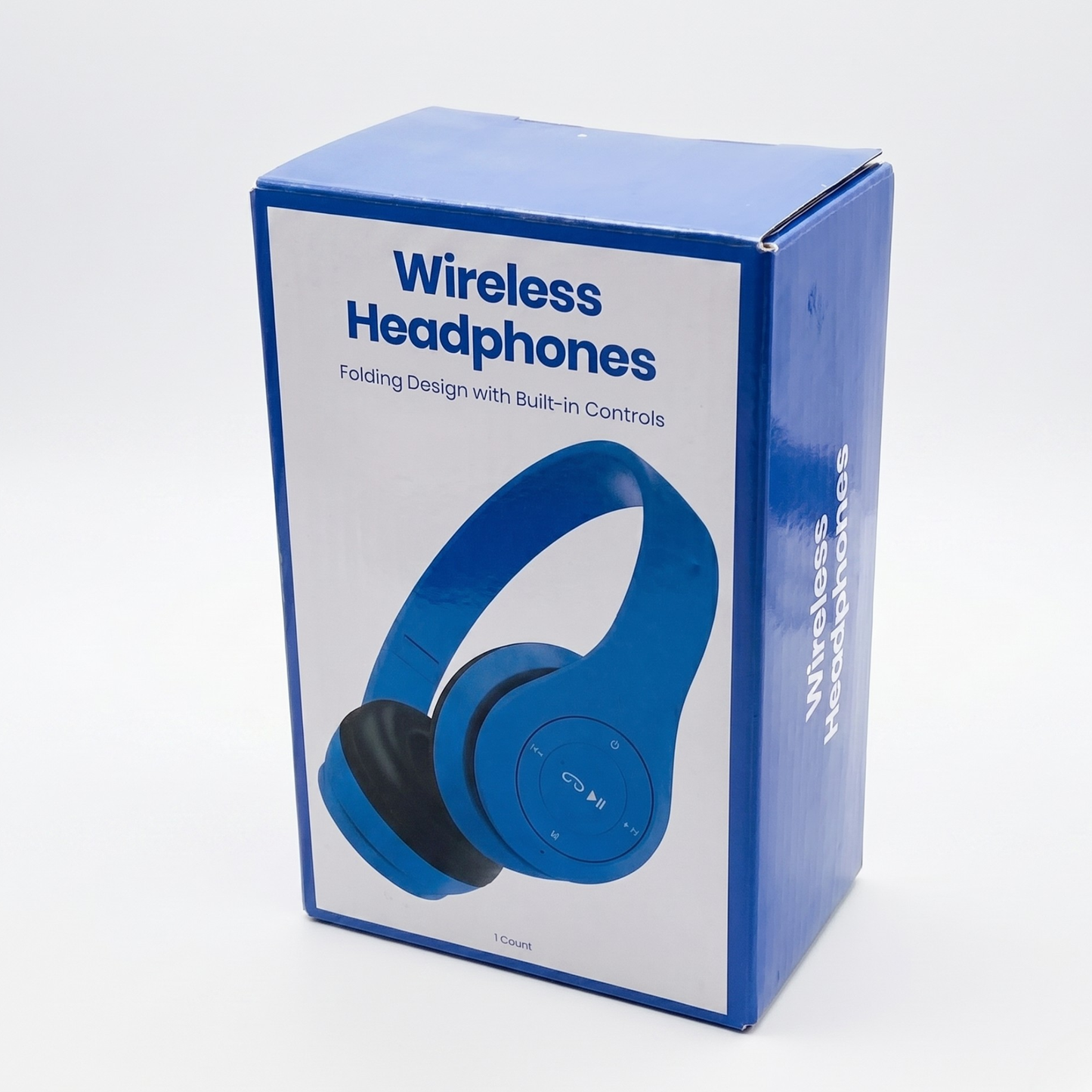 Audífonos Bluetooth Gems WOE24HPB Blue c/ cable