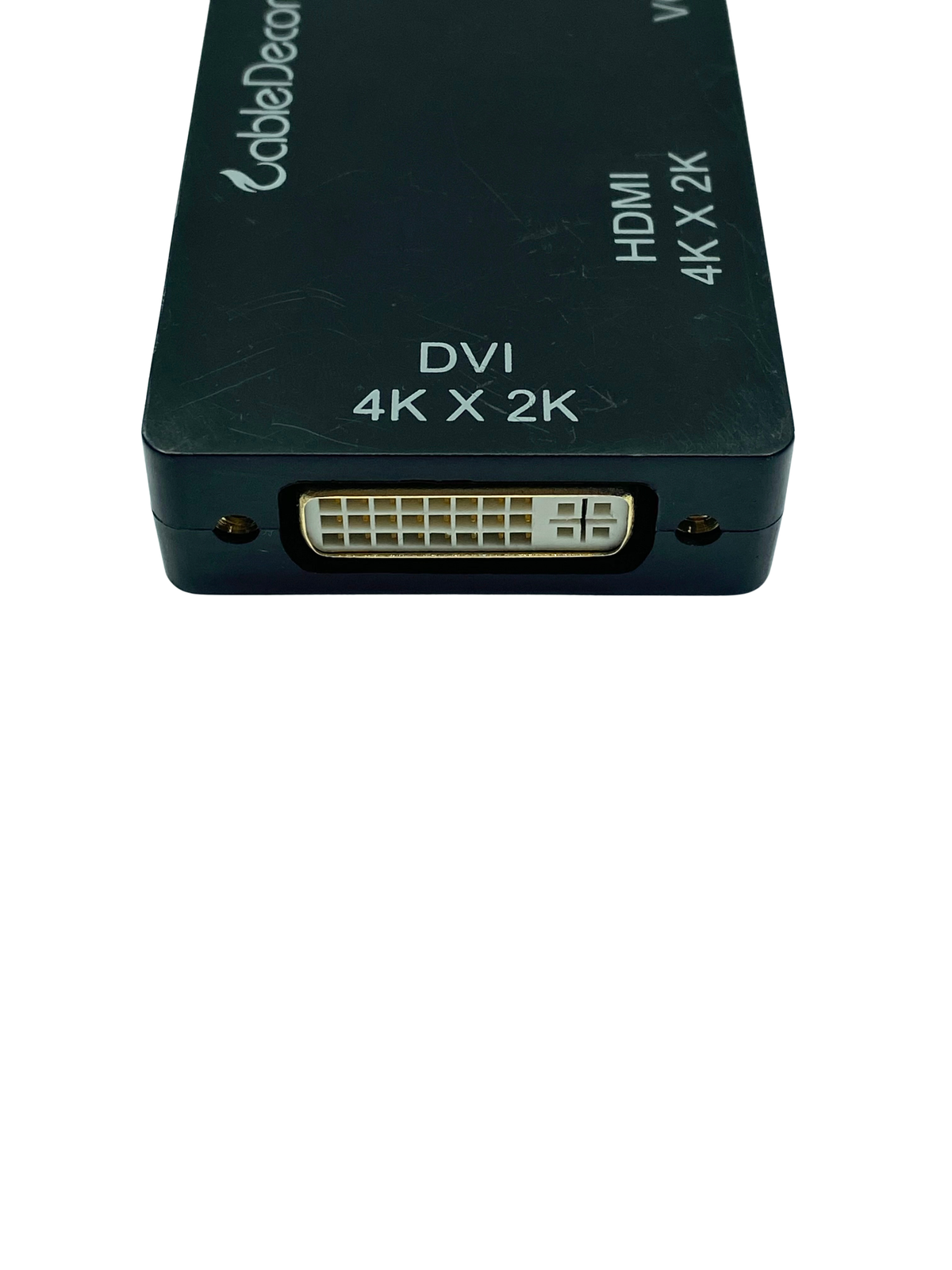Adaptador CableDeconn DisplayPort a HDMI DVI VGA 3 en 1