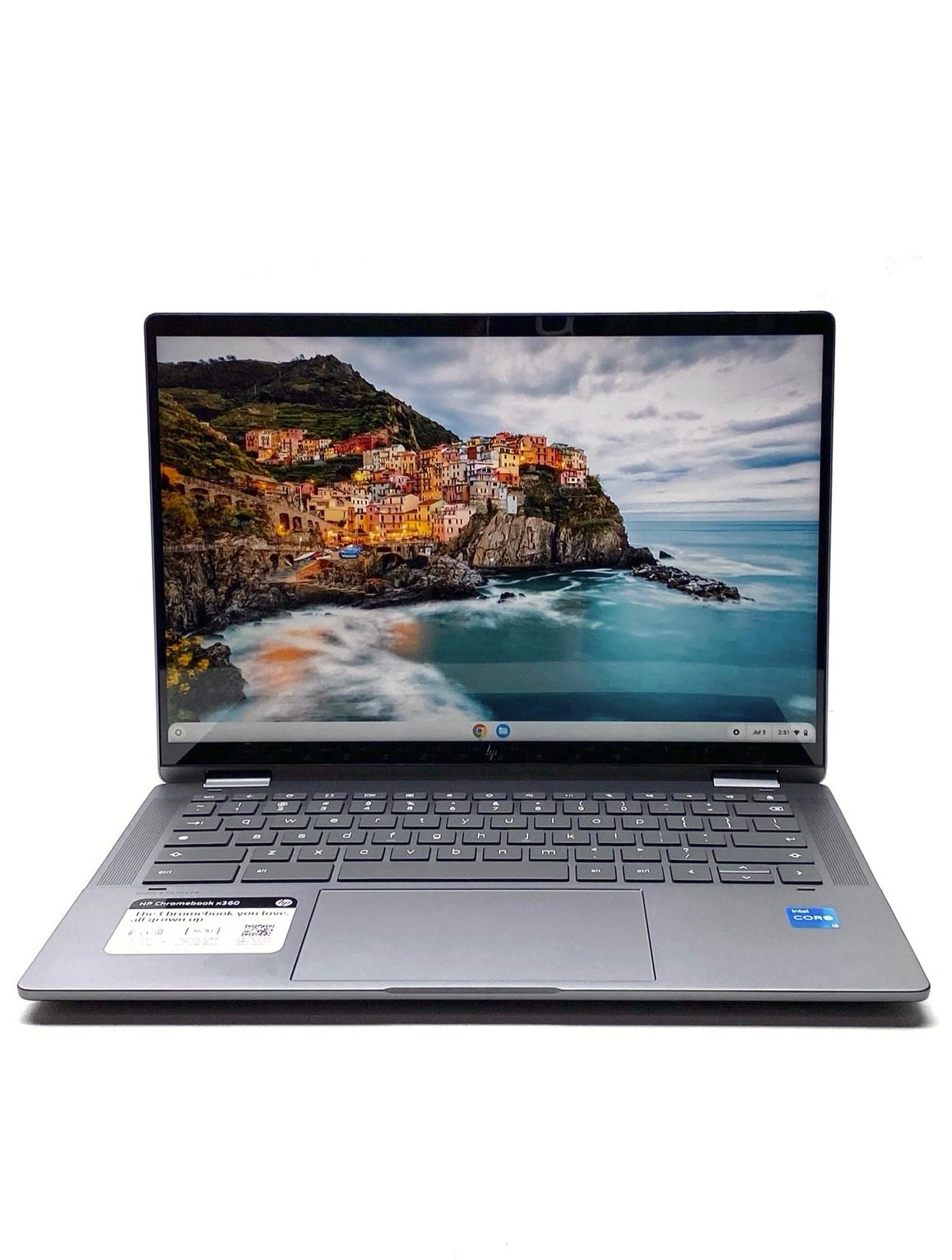 Laptop HP Chromebook Plus x360 14 14" FHD i3-1215U 8GB 256GB CHROME OS c/ cargador
