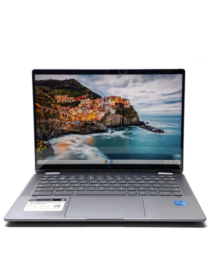 Laptop HP Chromebook Plus x360 14 14" FHD i3-1215U 8GB 256GB CHROME OS c/ cargador