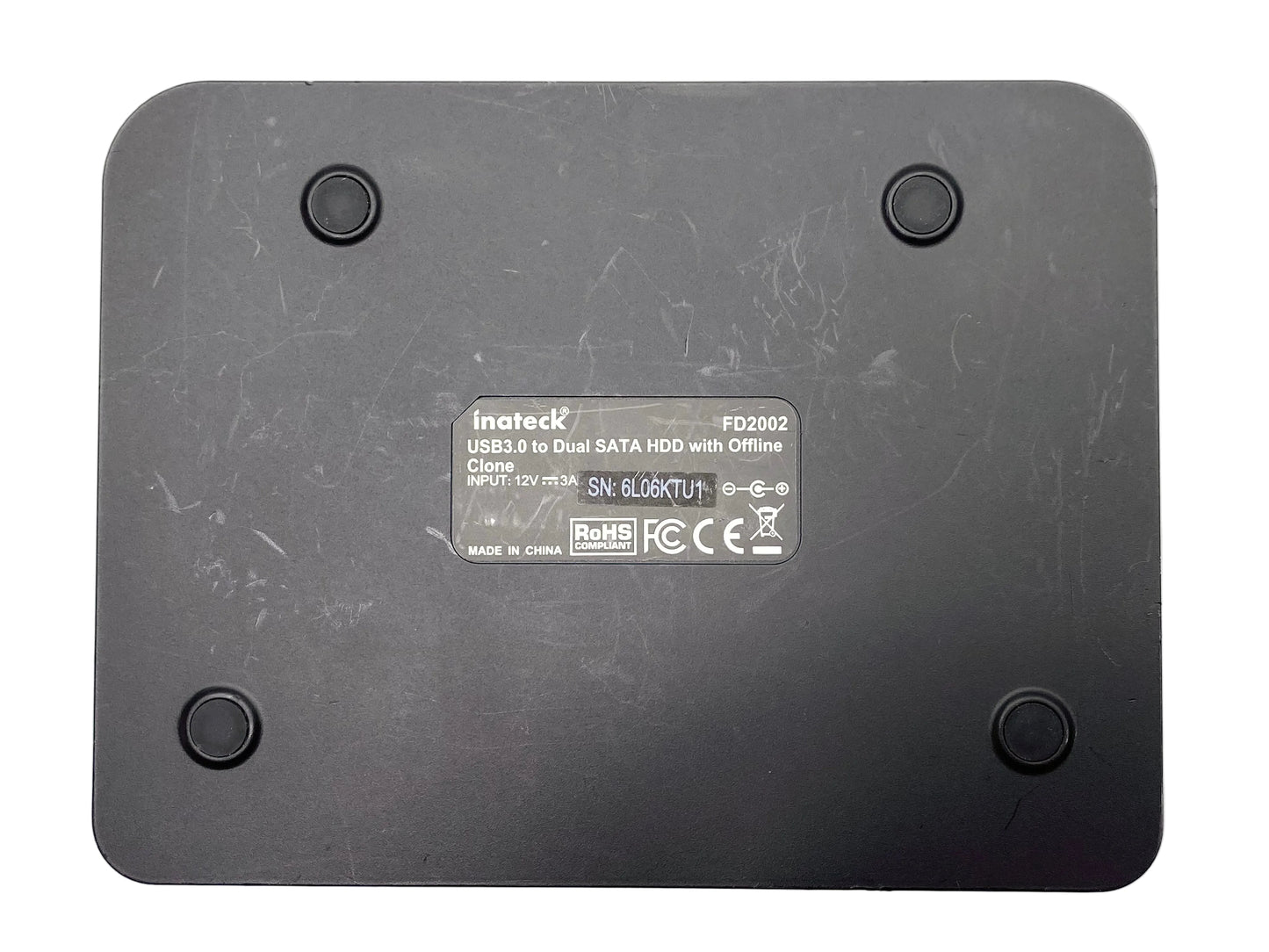 Lector & Clonador de Disco Duro SATA Inateck FD2002 USB 3.0 Dual c/ adaptador