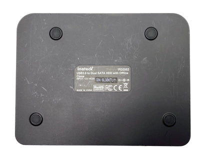 Lector & Clonador de Disco Duro SATA Inateck FD2002 USB 3.0 Dual c/ adaptador